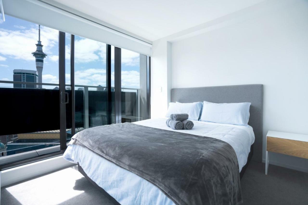 Apartment With Brilliant Views In Auckland Cbd エクステリア 写真