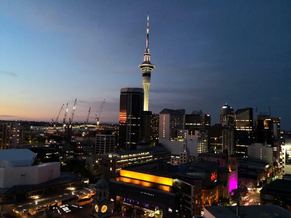 Apartment With Brilliant Views In Auckland Cbd エクステリア 写真