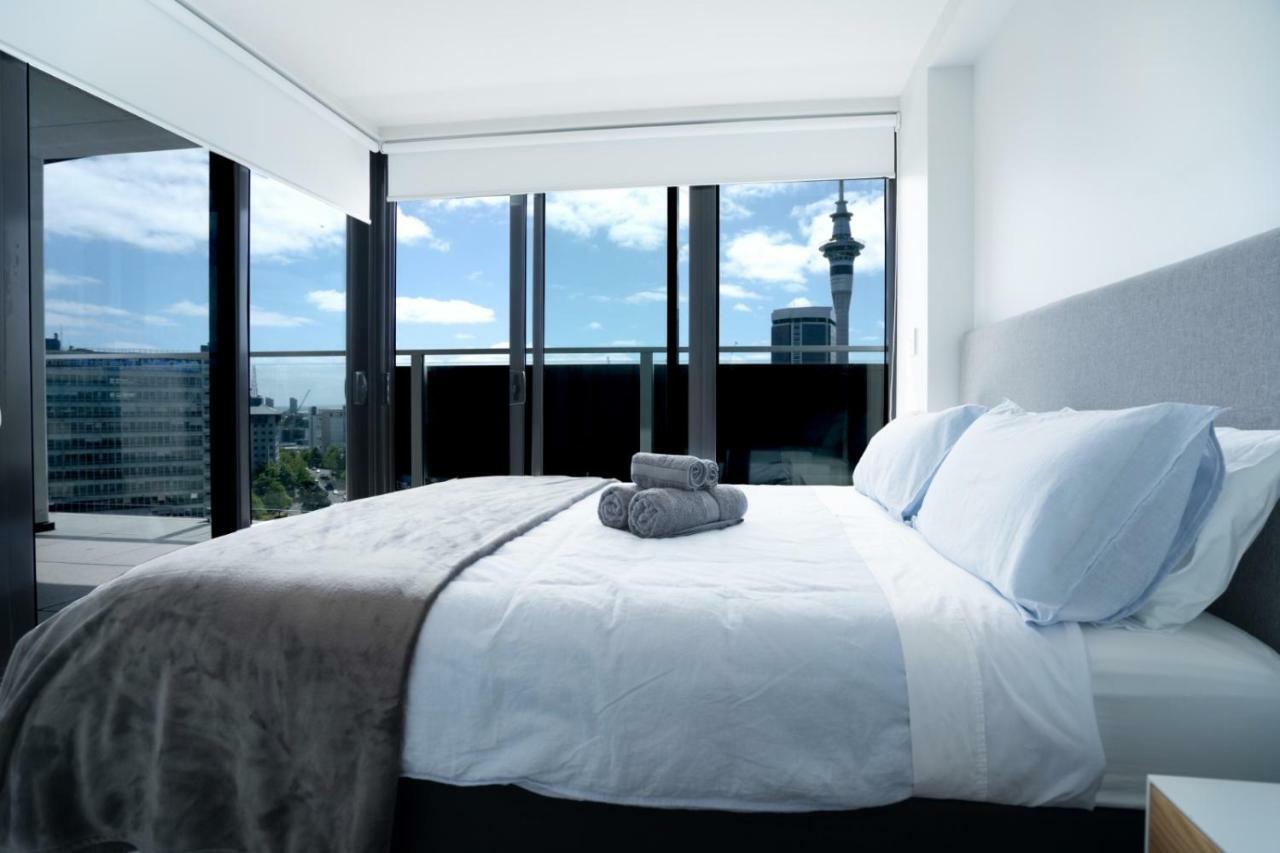 Apartment With Brilliant Views In Auckland Cbd エクステリア 写真