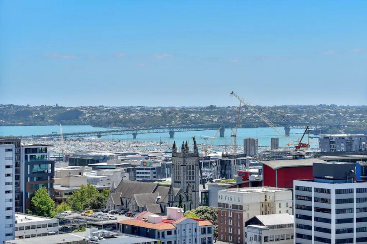 Apartment With Brilliant Views In Auckland Cbd エクステリア 写真